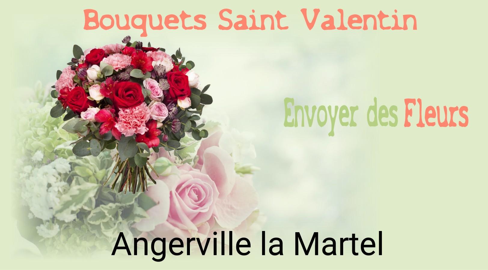 Roses de Saint-Valentin livrées à Angerville-la-Martel